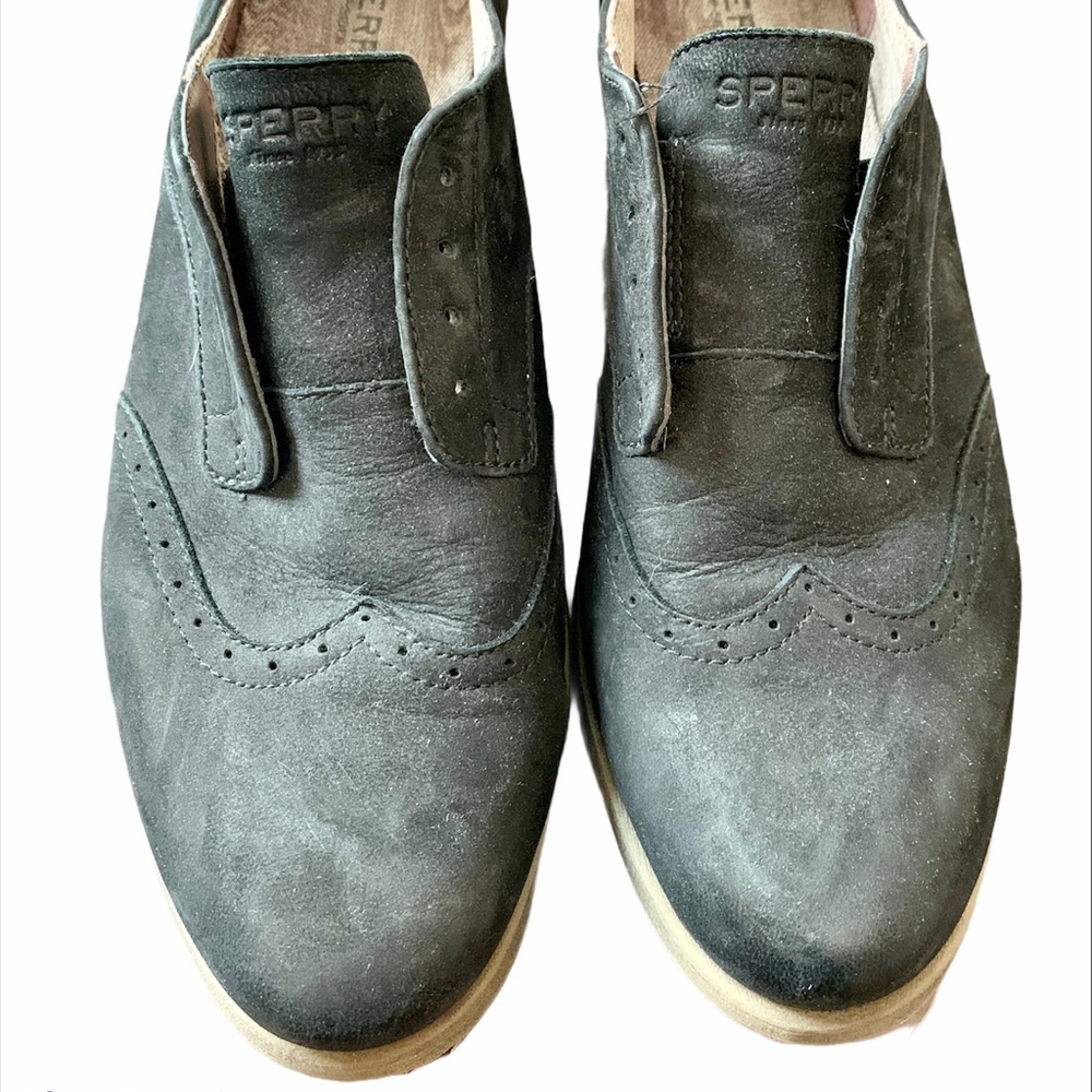 Sperry Slip On Oxfords